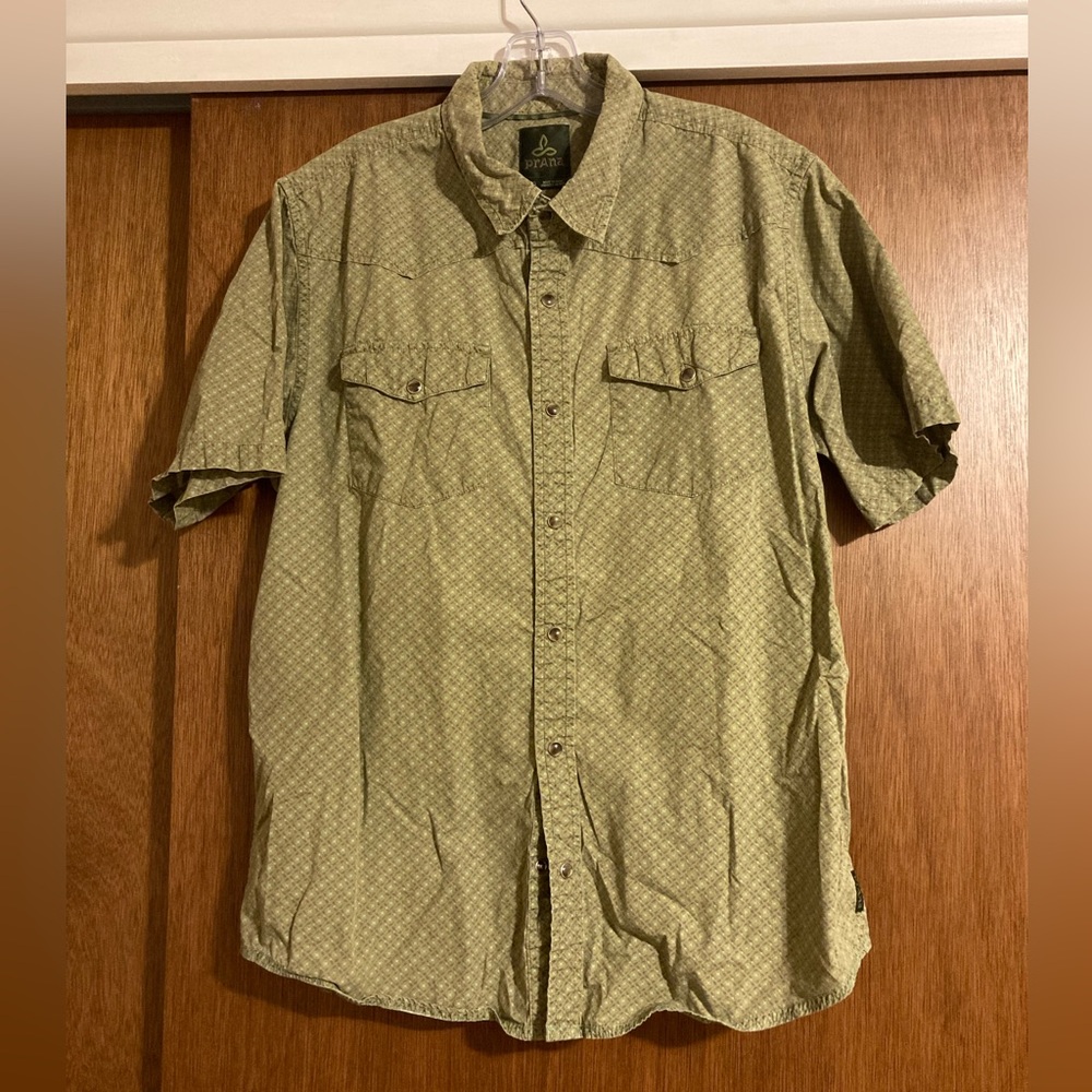 PrAna Organic Cotton Shirt, Large